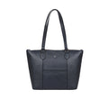 Ovave 04 Blue Leather Tote Bag