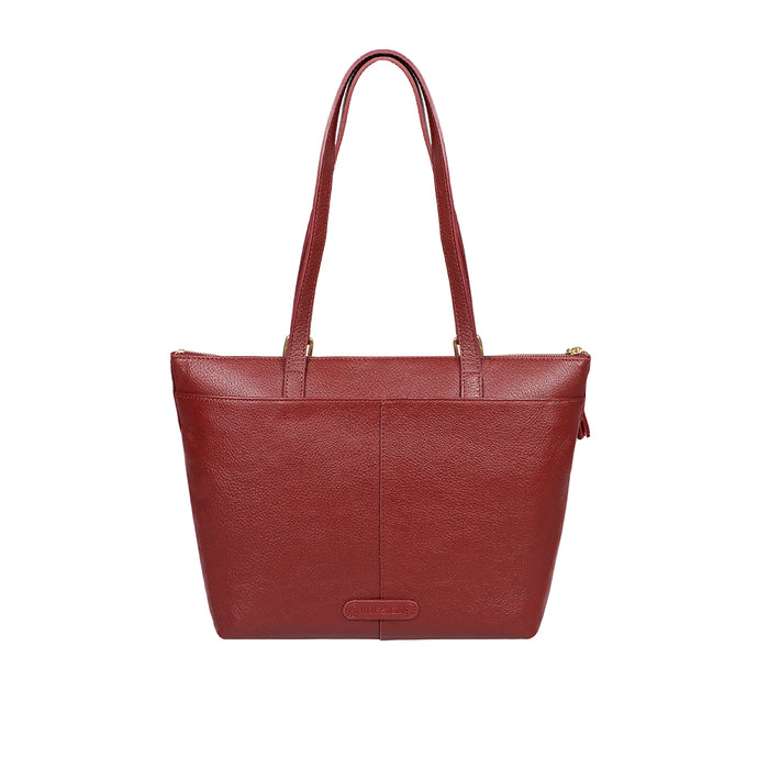 Ovave 04 Red Leather Tote Bag