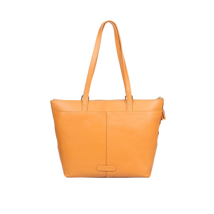 Ovave 04 Yellow Leather Tote Bag