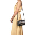 Oxford 01 Black Leather Sling Bag