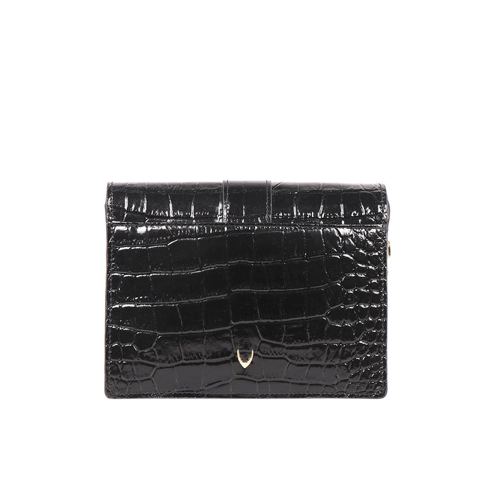 Oxford 01 Black Leather Sling Bag