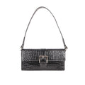 Oxford 02 Black Leather Shoulder Bag