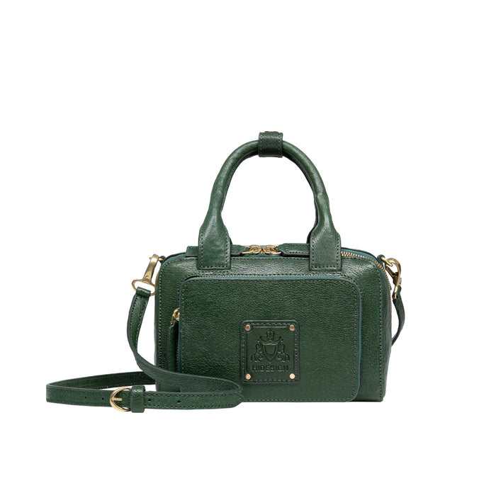 Palais 01 Green Leather Crossbody