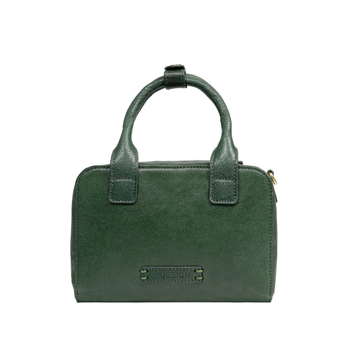 Palais 01 Green Leather Crossbody