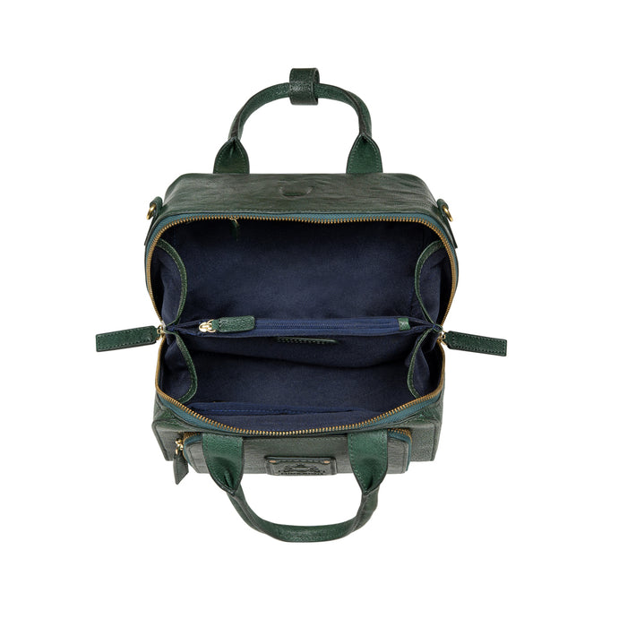 Palais 01 Green Leather Crossbody