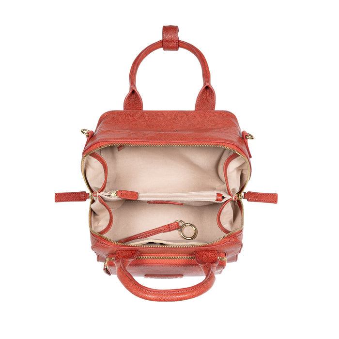 Palais 01 Red Leather Crossbody