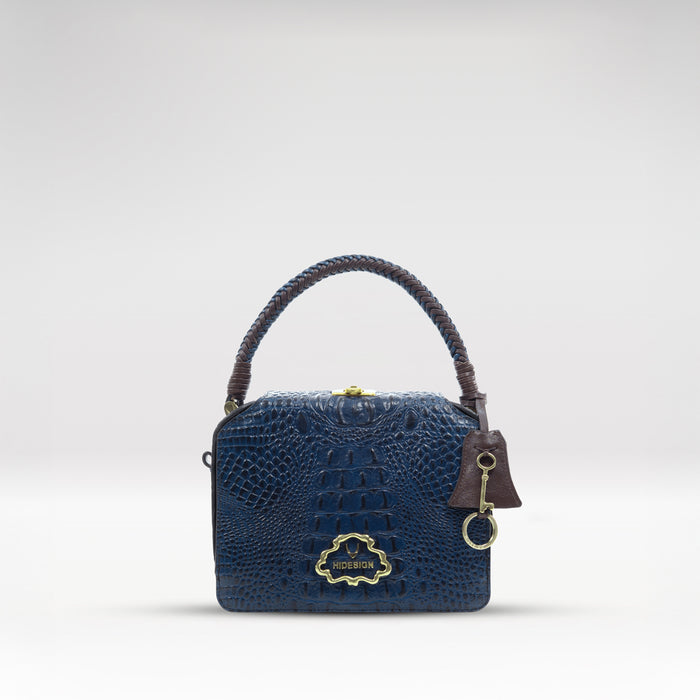 Palazzo 01 Blue Leather Sling Bag