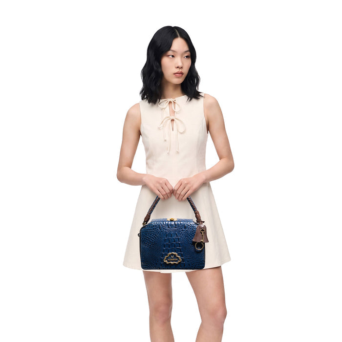 Palazzo 01 Blue Leather Sling Bag