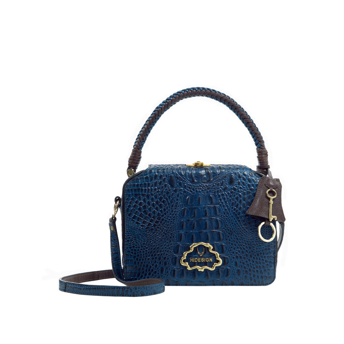 Palazzo 01 Blue Leather Sling Bag