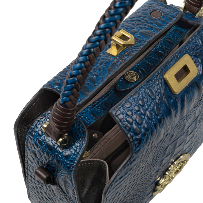 Palazzo 01 Blue Leather Sling Bag