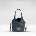 Palazzo 02 Blue Leather Sling Bag