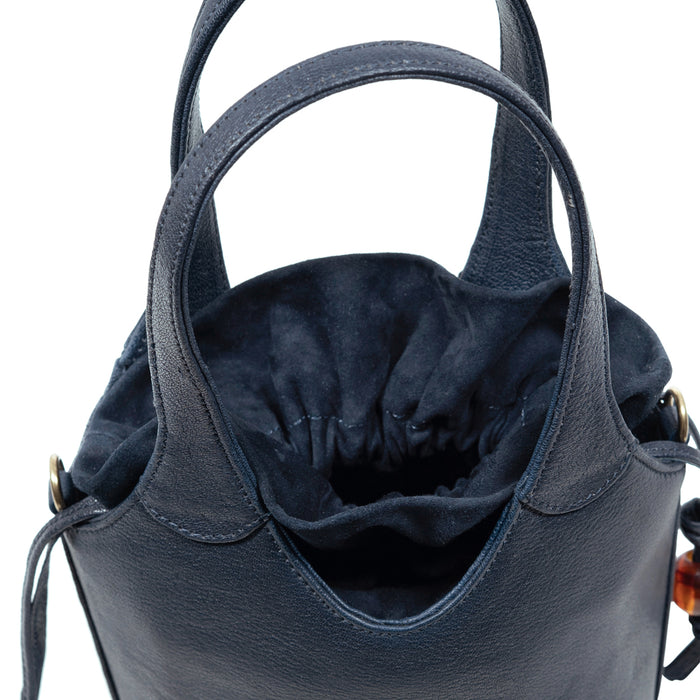 Palazzo 02 Blue Leather Sling Bag