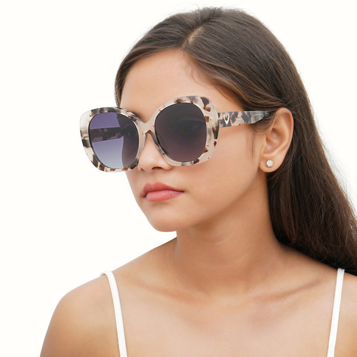 Palma Women's Black Butterfly Sunglasses