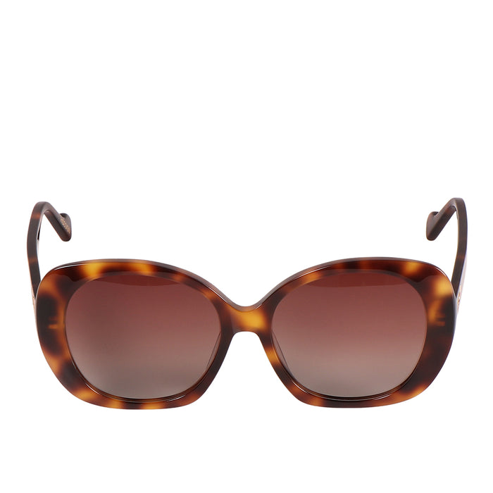 Palma Women's Brown Butterfly Sunglasses