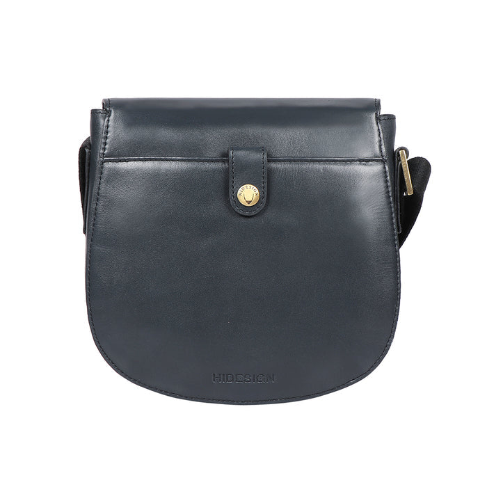 Pampas 01 Blue Leather Crossbody