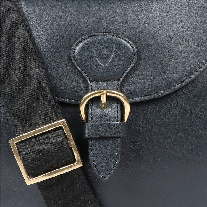 Pampas 01 Blue Leather Crossbody