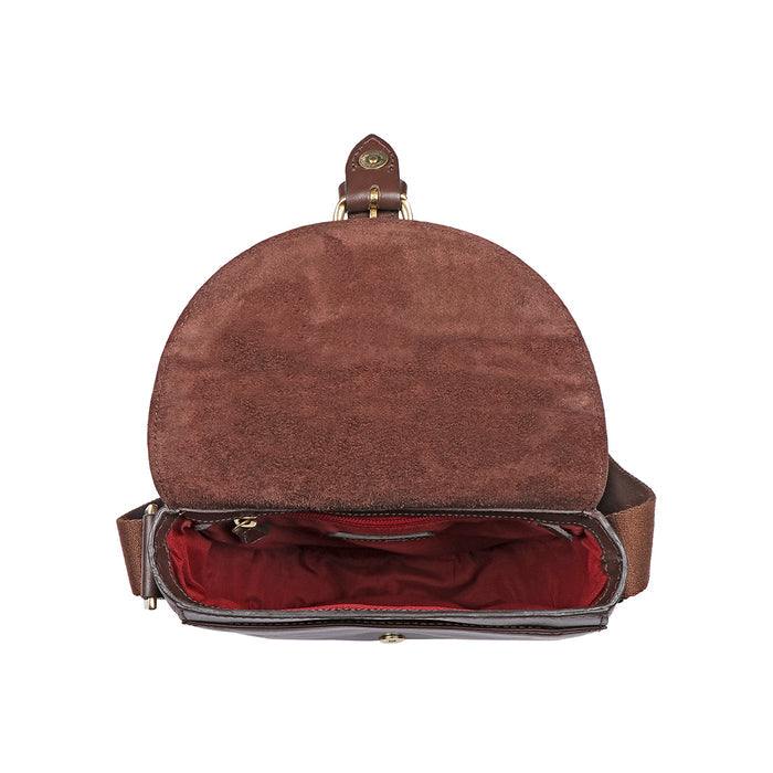 Pampas 01 Brown Leather Crossbody