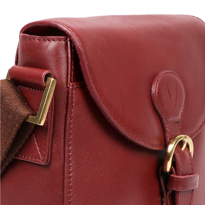 Pampas 01 Marsala Leather Crossbody