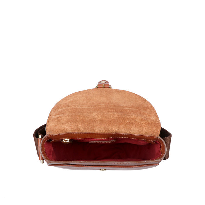 Pampas 01 Tan Leather Crossbody