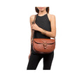 Pampas 02 Tan Leather Sling Bag