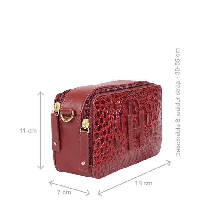 Panama 01 Marsala Leather Crossbody