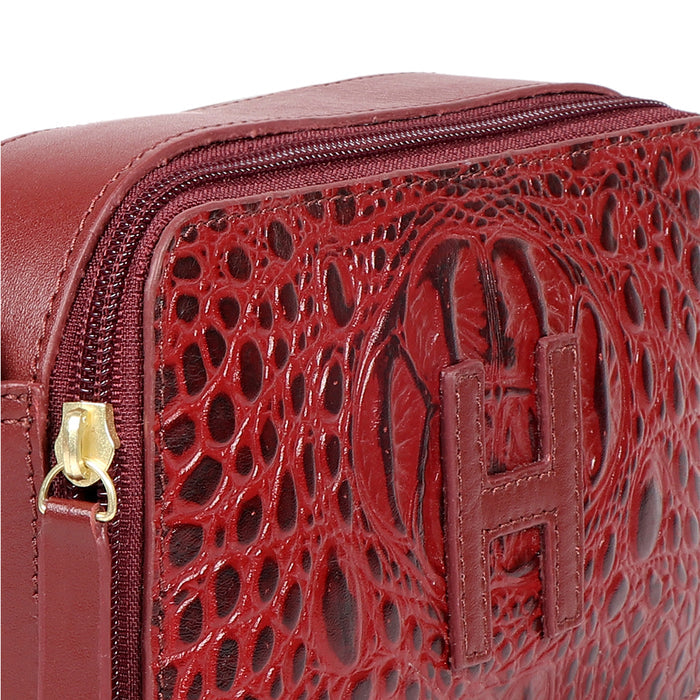 Panama 01 Marsala Leather Crossbody