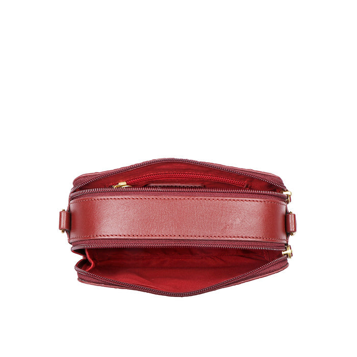 Panama 01 Marsala Leather Crossbody
