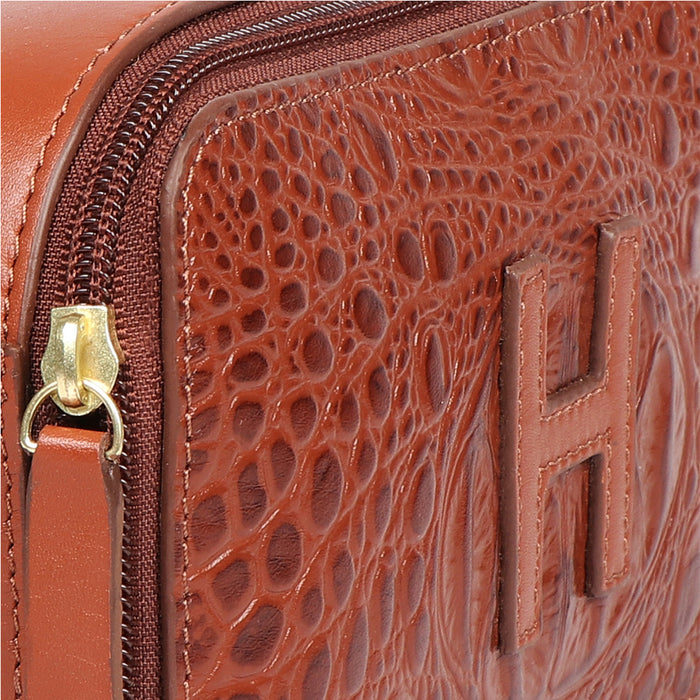 Panama 01 Tan Leather Crossbody