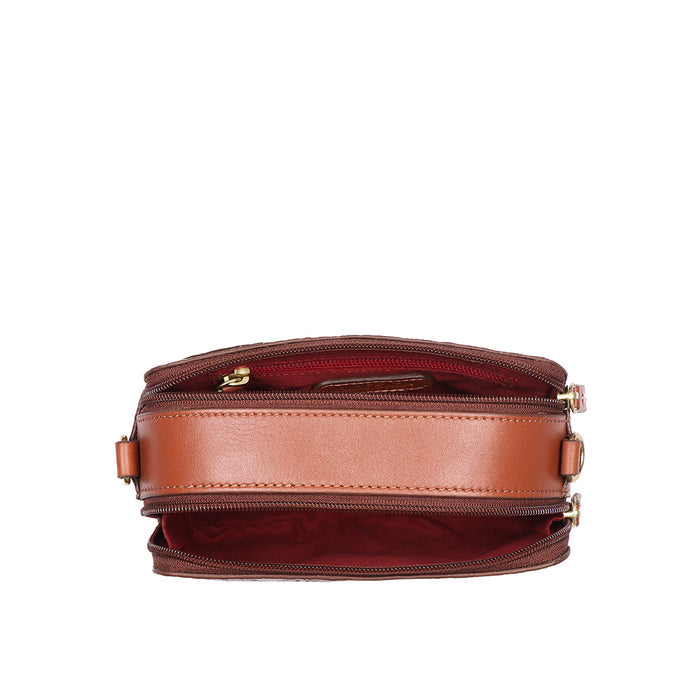 Panama 01 Tan Leather Crossbody