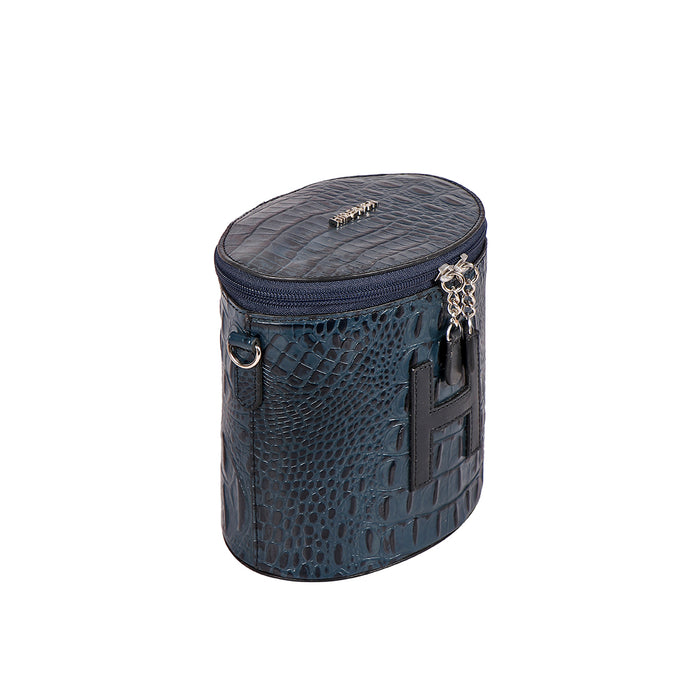 Panama 03 Blue Leather Sling Bag