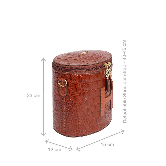 Panama 03 Tan Leather Sling Bag