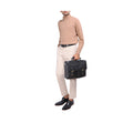 Parker 02 Black Leather  Briefcase