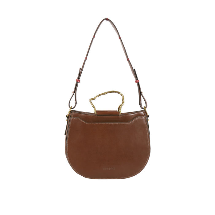Parrot 01 Tan Leather Shoulder Bag