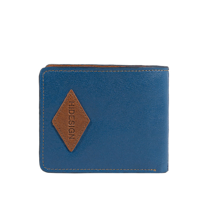 Patagonia W1 Blue Leather Bi-Fold Wallet