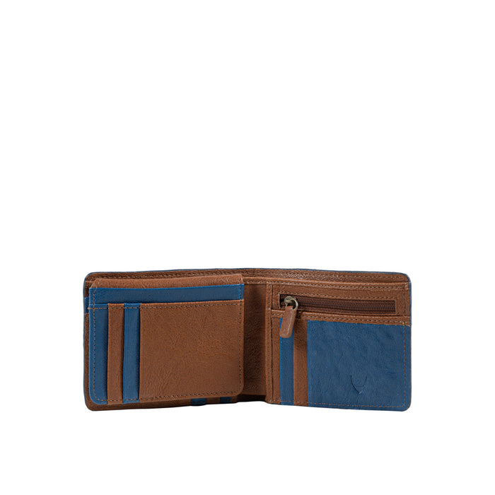 Patagonia W1 Blue Leather Bi-Fold Wallet