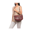 Paula 02 Red Leather Crossbody