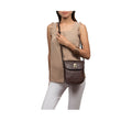 Peru 01 Brown Leather Crossbody