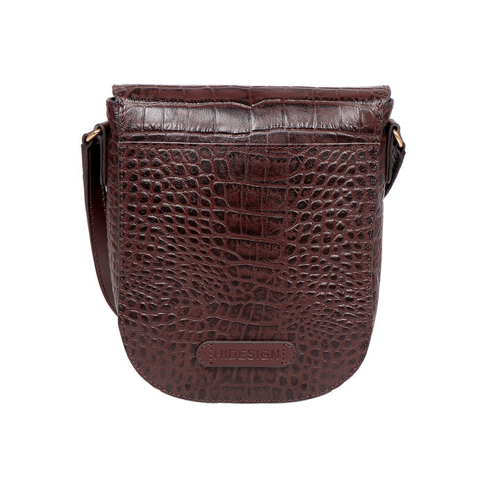 Peru 01 Brown Leather Crossbody