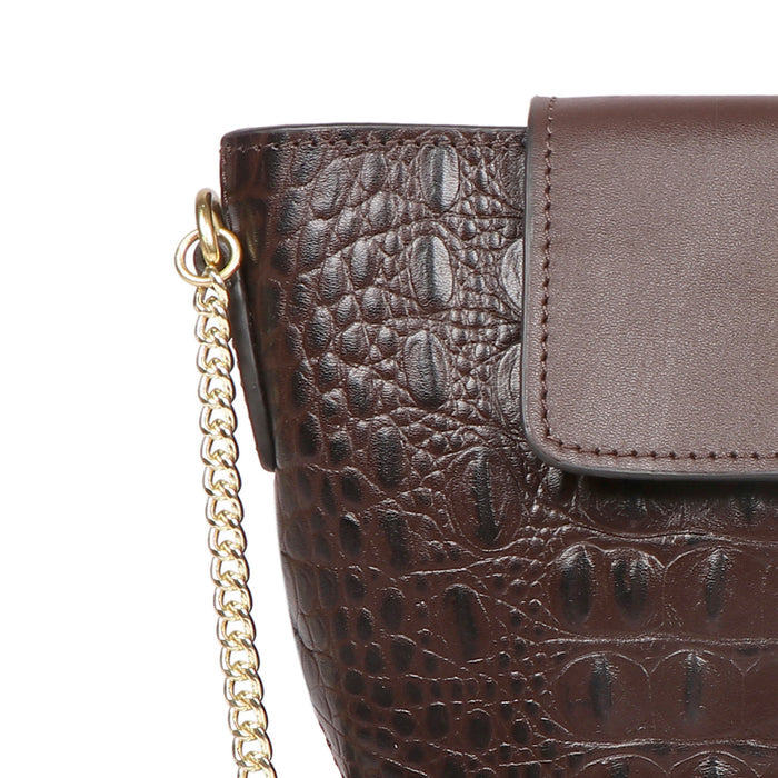 Peru 04 Brown Leather Sling Bag