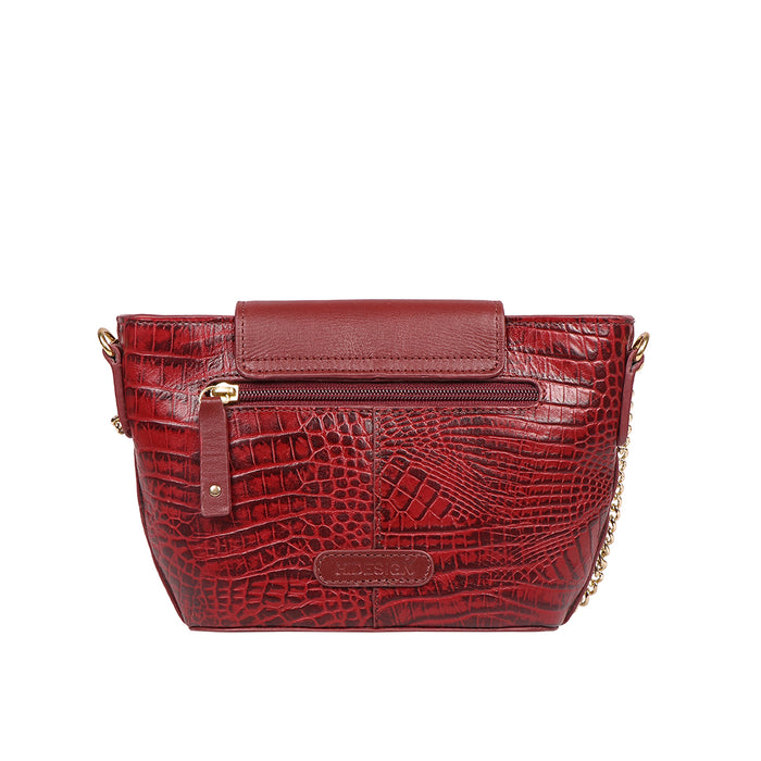 Peru 04 Marsala Leather Sling Bag