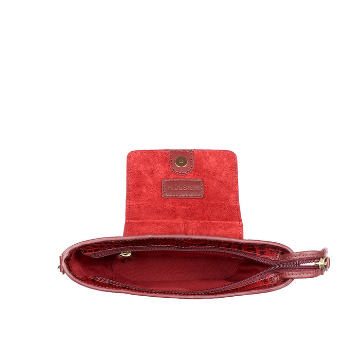 Peru 04 Marsala Leather Sling Bag