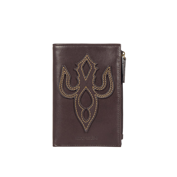 Peyote W1 Brown Leather Passport Holder