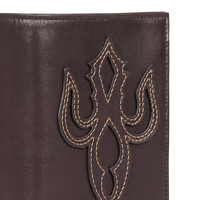 Peyote W1 Brown Leather Passport Holder