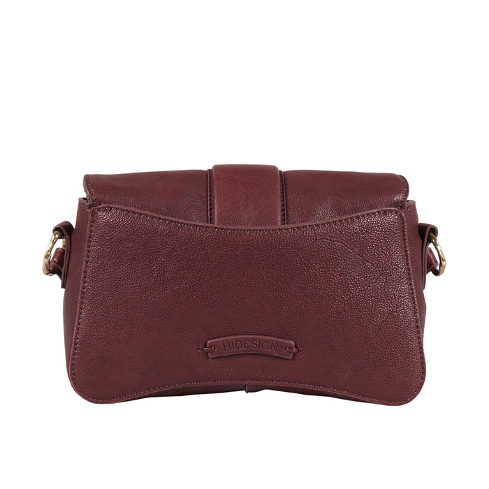Pharaoh  02 Red Leather Shoulder Bag