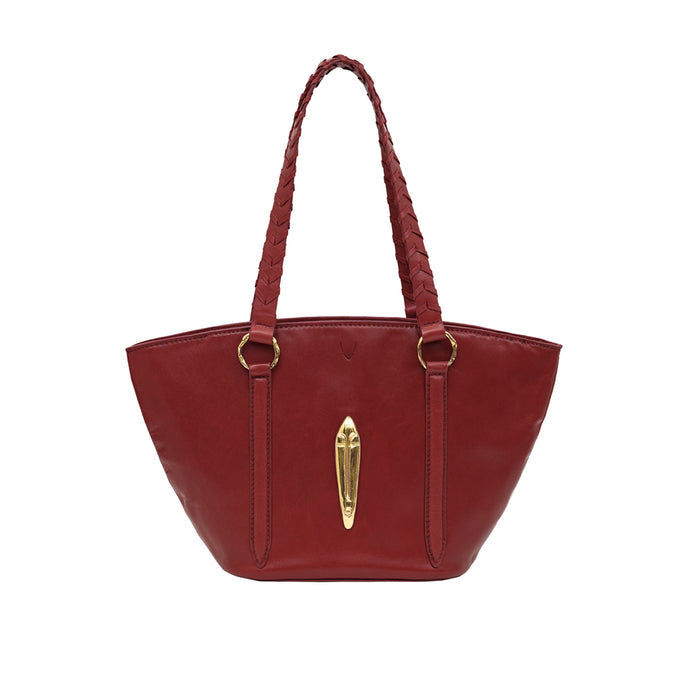 Pharaoh  05 Red Leather Tote Bag