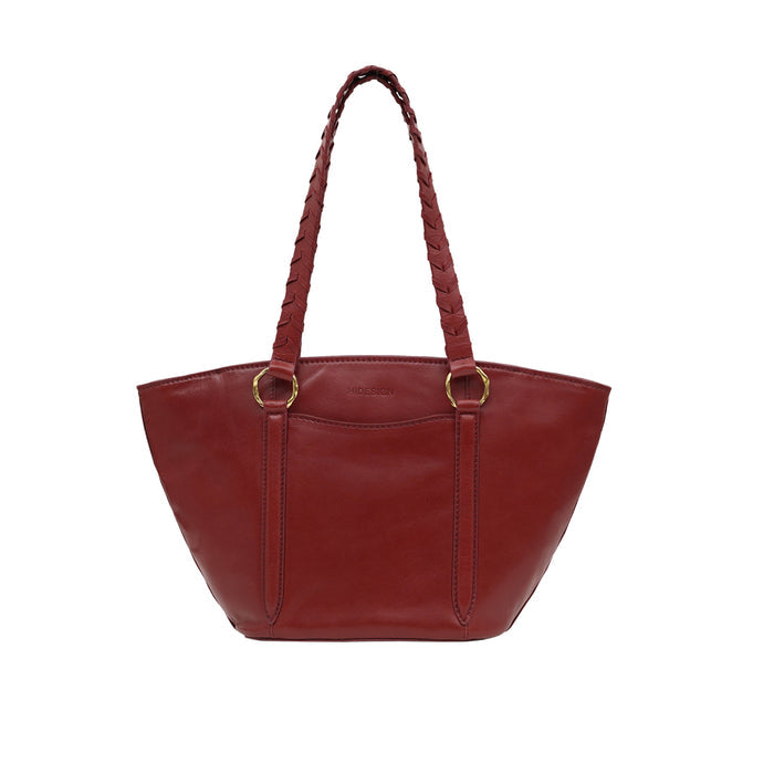 Pharaoh  05 Red Leather Tote Bag
