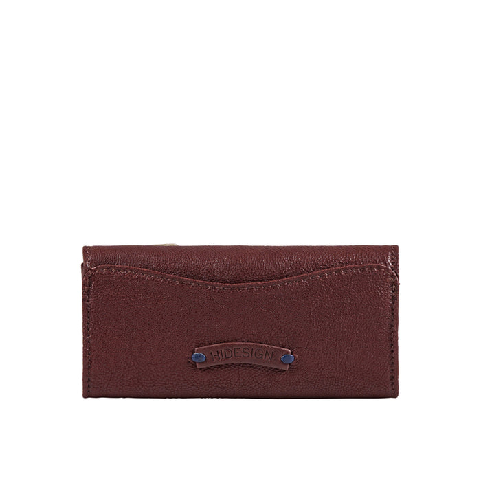 Pharaoh  W2 Red Leather Bi-Fold Wallet