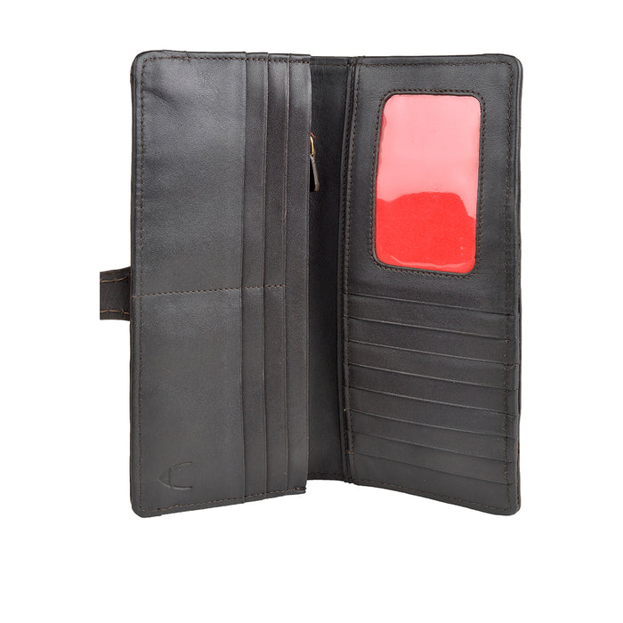 Pheme W1 Brown Leather Bi-Fold Wallet