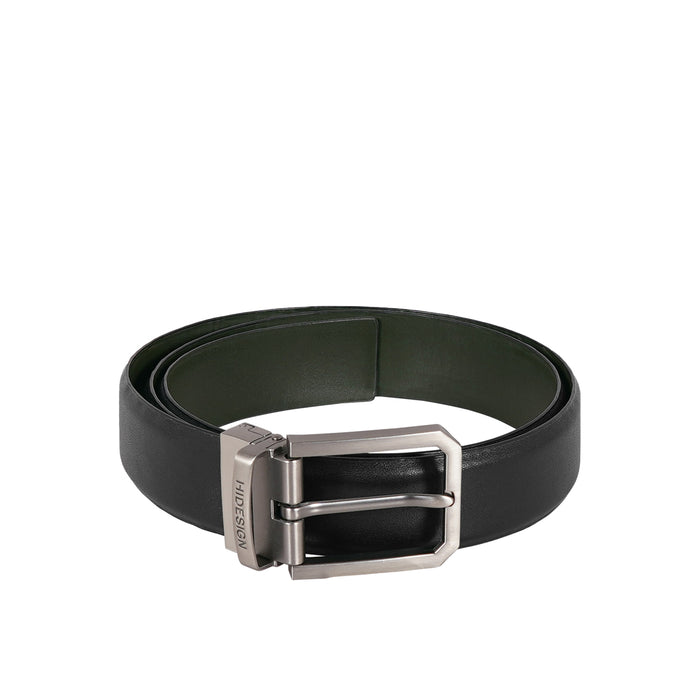 Pique Adison Men's Black Reversible Leather Belt