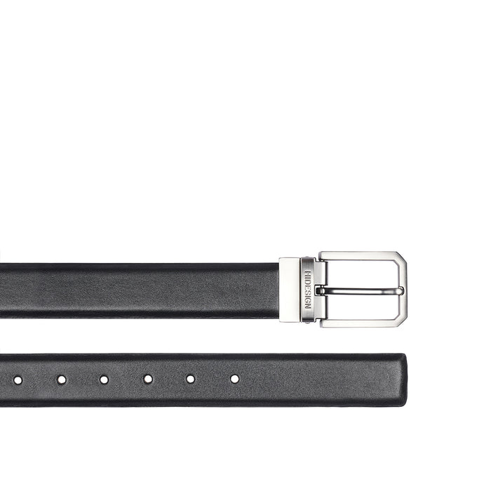 Pique Adison Men's Black Reversible Leather Belt